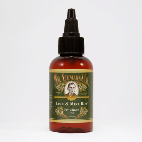 Pre-Shave Oil, Lime & Mint Rum™
