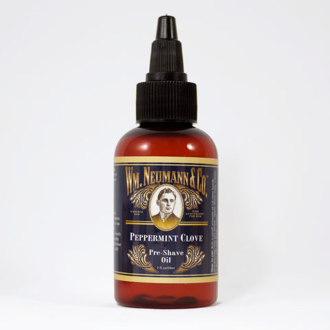 Pre-Shave Oil, Peppermint Clove