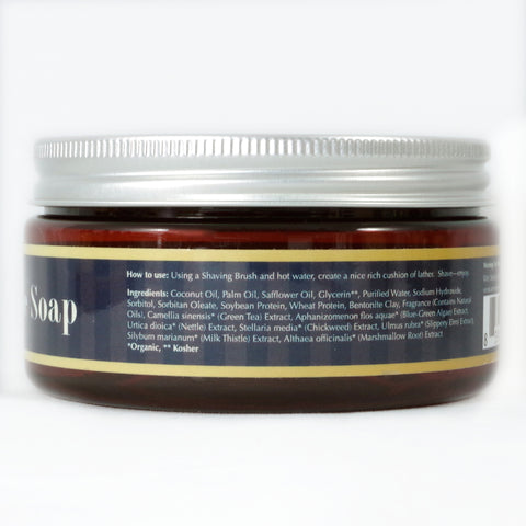 Shave-Soap, Half-Pounder, Peppermint Clove