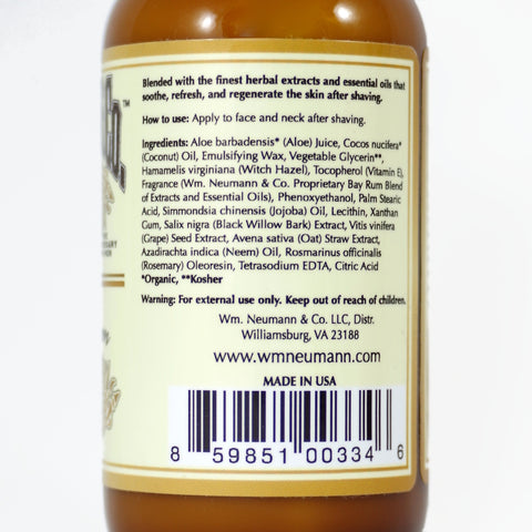 After-Shave Balm, Bay Rum