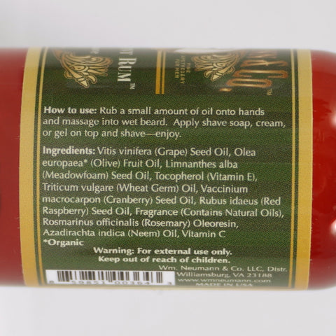 Pre-Shave Oil, Lime & Mint Rum™
