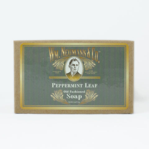 Old-Fashioned Bar Soap, Peppermint Leaf