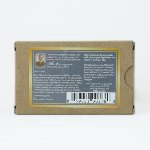 Old-Fashioned Bar Soap, Juniper Berry