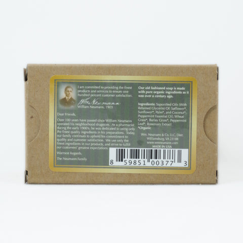 Old-Fashioned Bar Soap, Peppermint Leaf